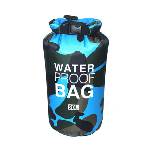 30l Waterproof Swimming Bag Dry Sack Camouflage Colors Fishing Boating