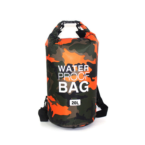 30l Waterproof Swimming Bag Dry Sack Camouflage Colors Fishing Boating