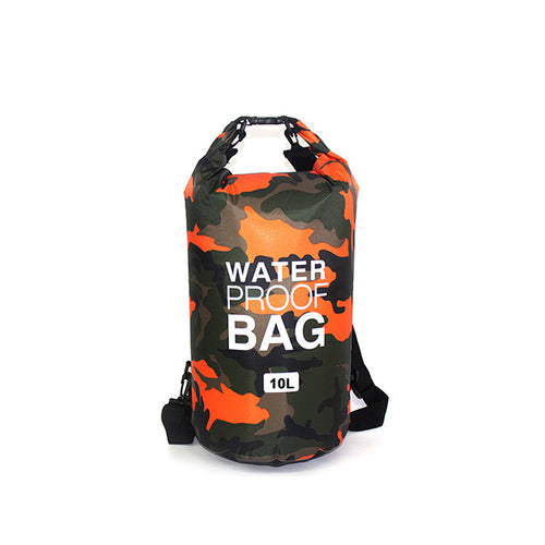 30l Waterproof Swimming Bag Dry Sack Camouflage Colors Fishing Boating