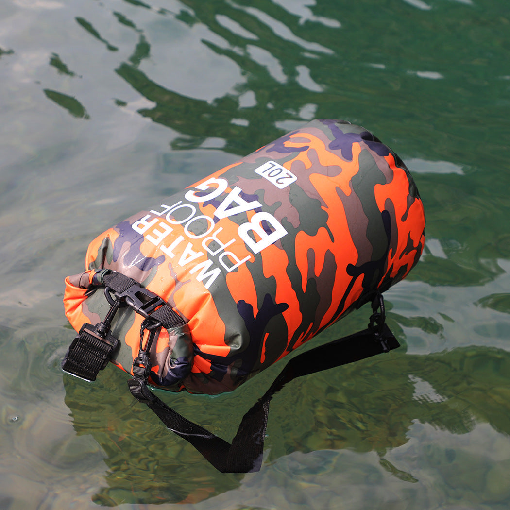 30l Waterproof Swimming Bag Dry Sack Camouflage Colors Fishing Boating