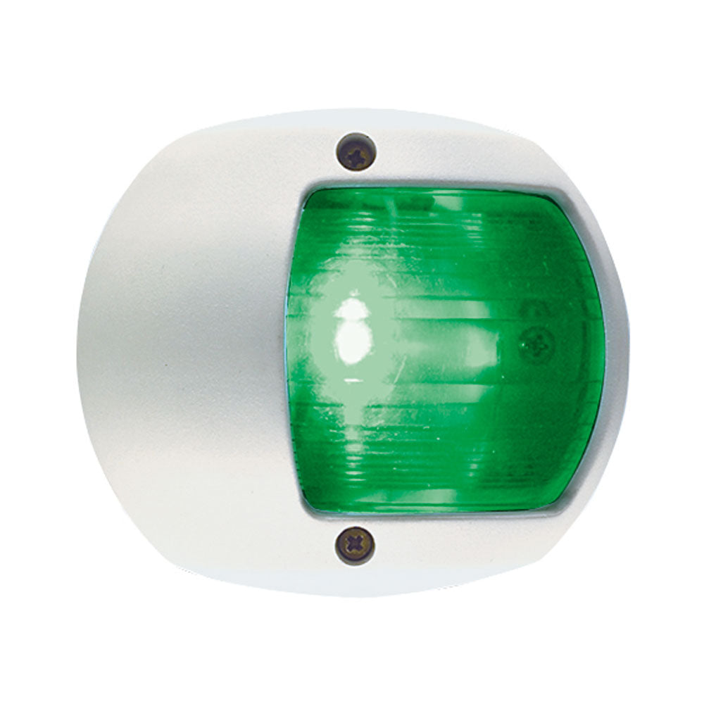 Perko LED Side Light  Green  12V  White Plastic Housing 0170WSDDP3