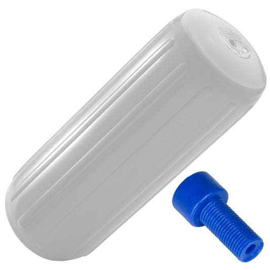 Polyform HTM4 Fender 135 x 348  White wAdapter HTM4 WHITE WAIR ADAPTER