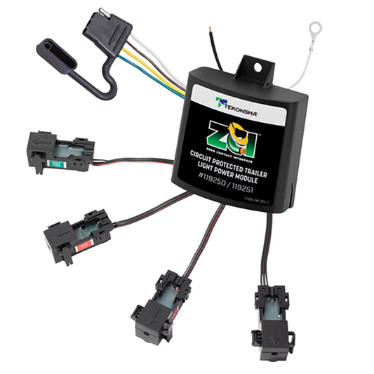 Tekonsha ZCI Zero Contact Interface Universal ModuLite  Universal Trailer Light Power Module 119250