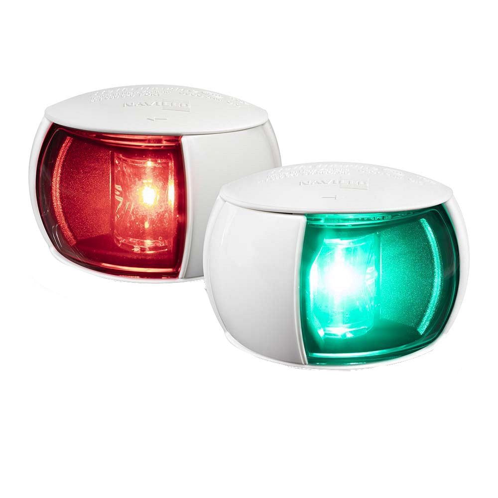 Hella Marine NaviLED Port  Starboard Pair  2nm  Clear LensWhite Housing 980520911