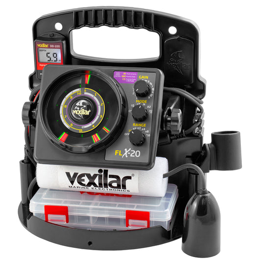 Vexilar FLX20 Pro Pack II w12 Ice Ducer  DD100 PPX2012D