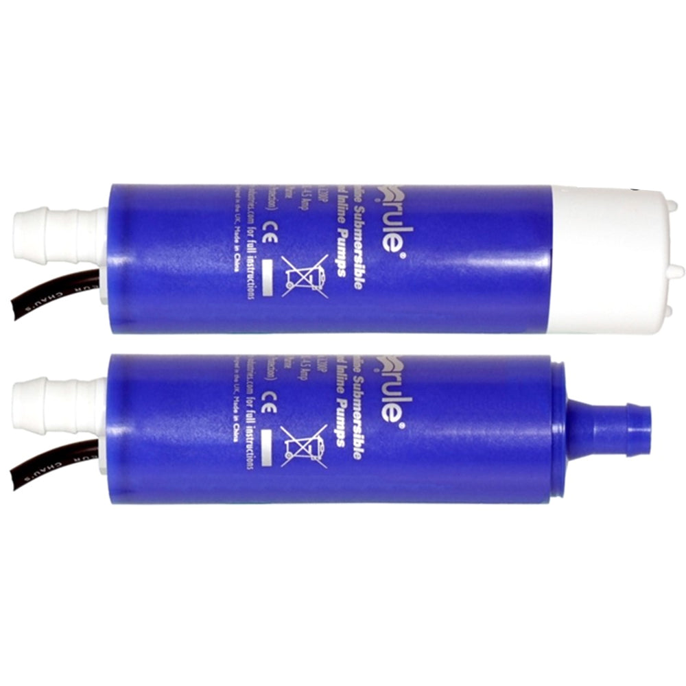 Rule IL200 Plus InLine Submersible Pump  24V  28GPM IL200P24