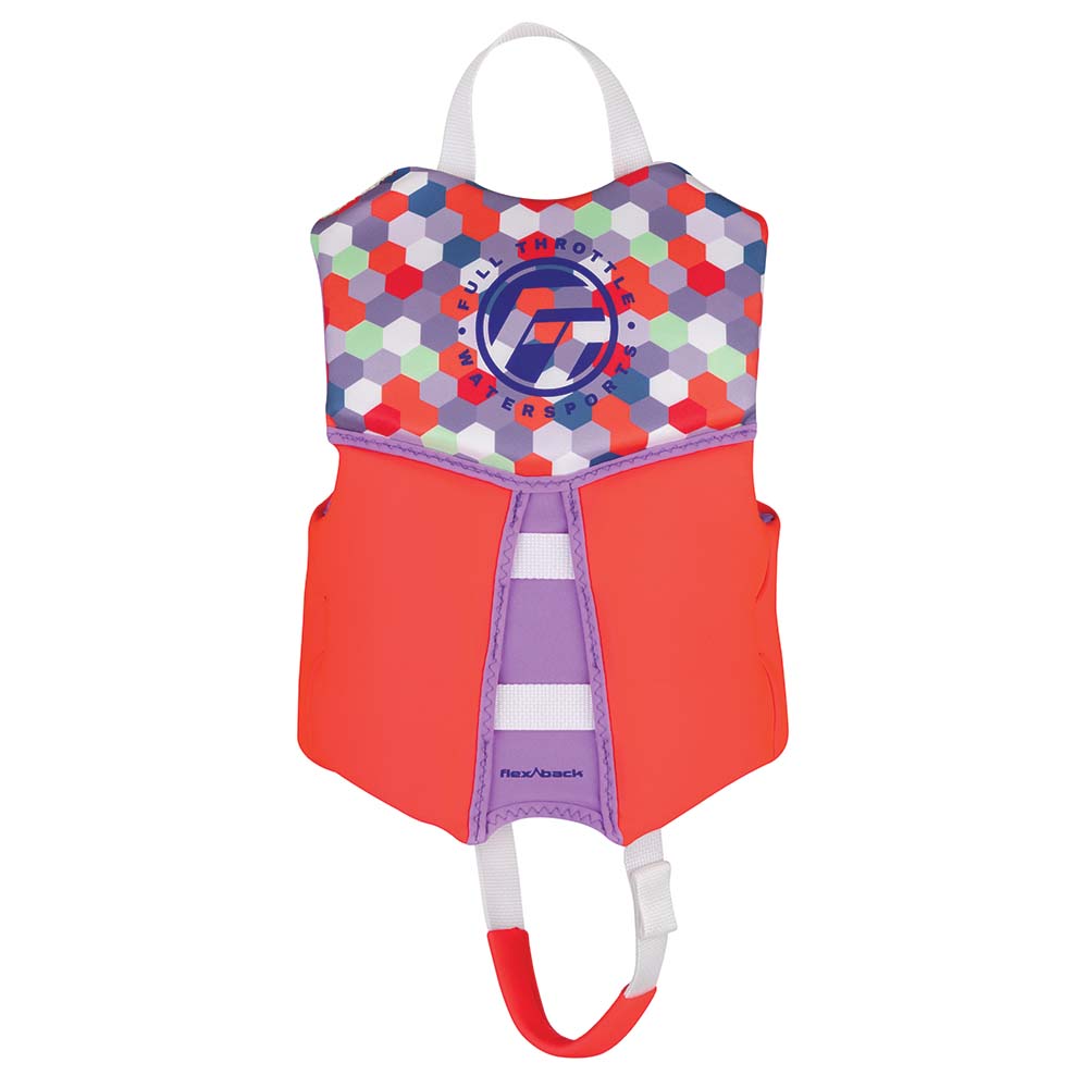 Full Throttle Child RapidDry FlexBack Life Jacket  Pink 14250010500122