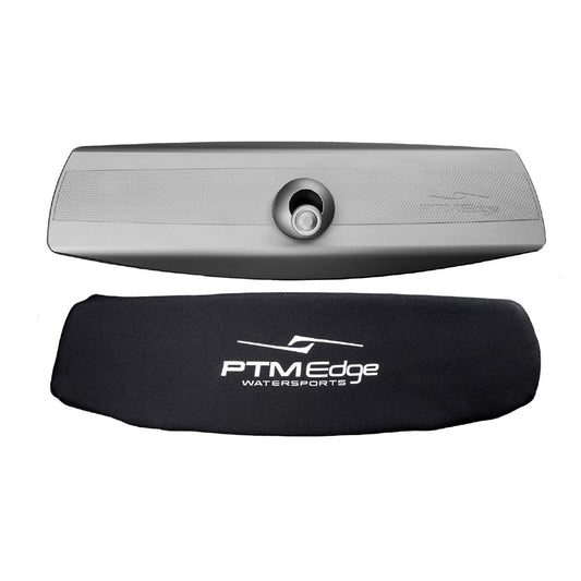 PTM Edge VR140 Elite Mirror  Cover Combo  Titanium Grey P12848100GRMS
