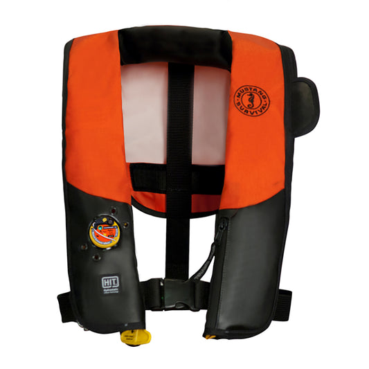 Mustang HIT Inflatable PFD fLaw Enforcement  OrangeBlack  AutomaticManual MD3183LE330101