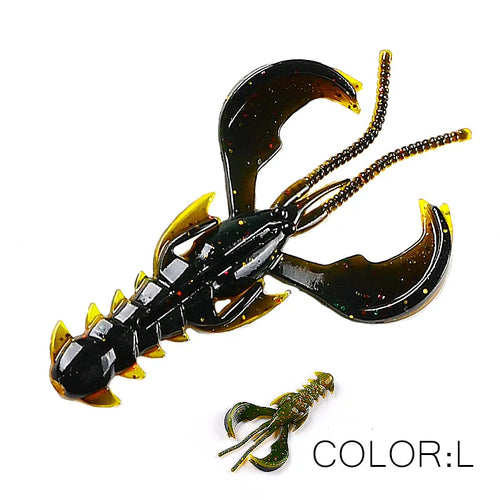 Supercontinent CRAZY 65mm/40mm Lobster Soft Lure Fishing Lures