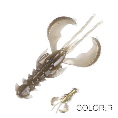 Supercontinent CRAZY 65mm/40mm Lobster Soft Lure Fishing Lures
