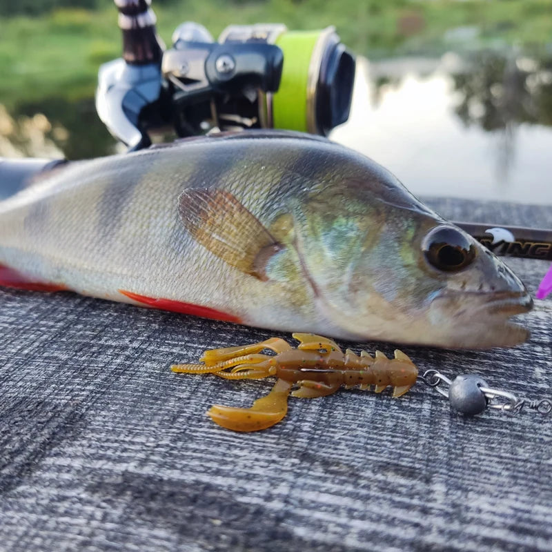 Supercontinent CRAZY 65mm/40mm Lobster Soft Lure Fishing Lures