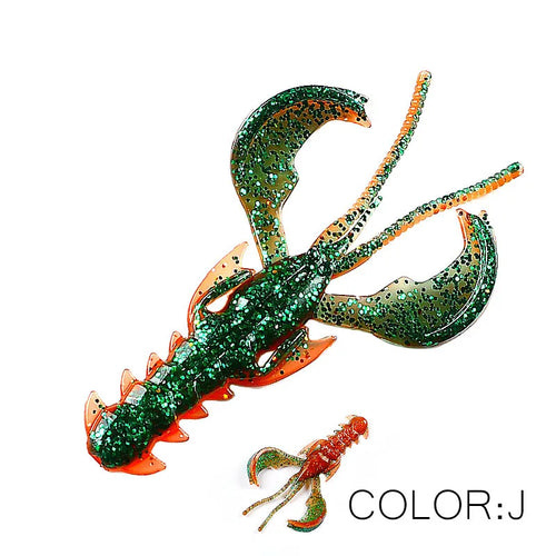 Supercontinent CRAZY 65mm/40mm Lobster Soft Lure Fishing Lures