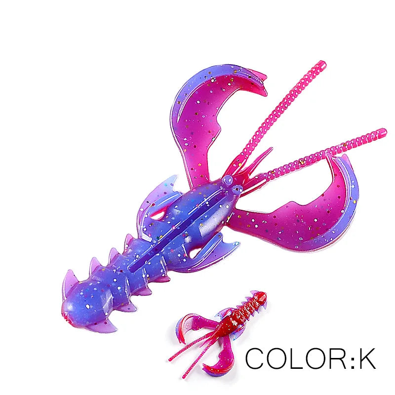 Supercontinent CRAZY 65mm/40mm Lobster Soft Lure Fishing Lures