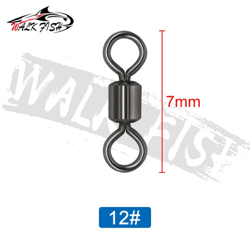 WALK FISH 50PCS/Lot 8-shaped Ring Connector Fishing Gear Strong