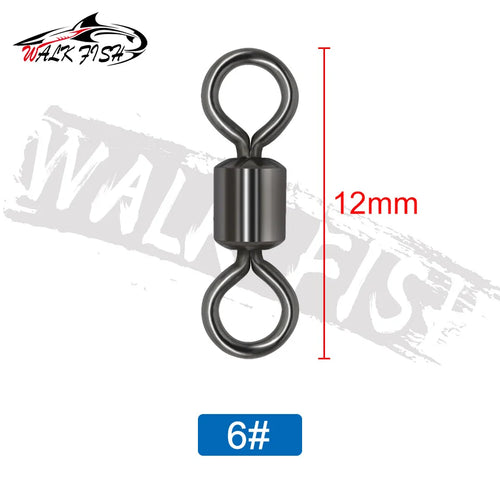 WALK FISH 50PCS/Lot 8-shaped Ring Connector Fishing Gear Strong