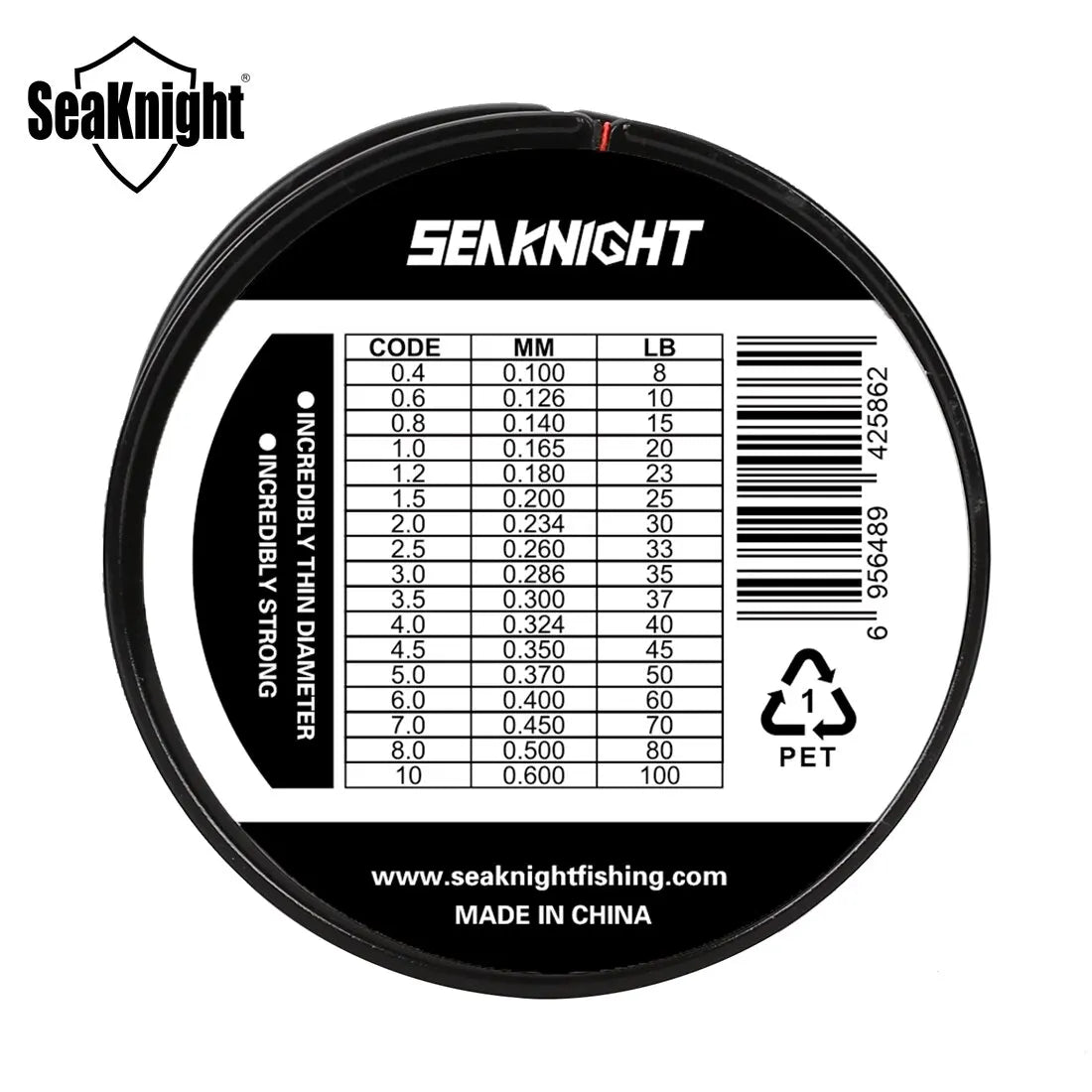 SeaKnight TriPoseidon Series 4 Strands Multifilament Fishing Line 300M