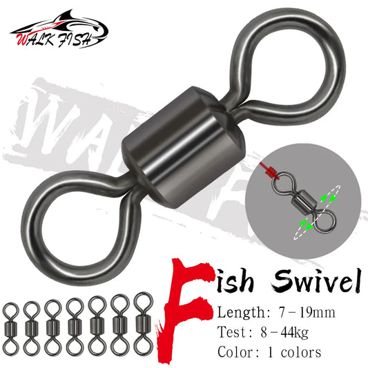 WALK FISH 50PCS/Lot 8-shaped Ring Connector Fishing Gear Strong