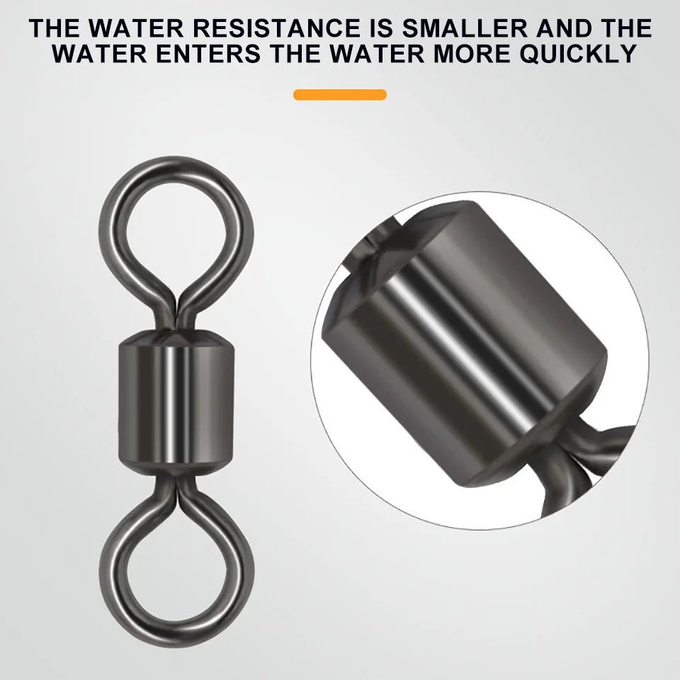 WALK FISH 50PCS/Lot 8-shaped Ring Connector Fishing Gear Strong