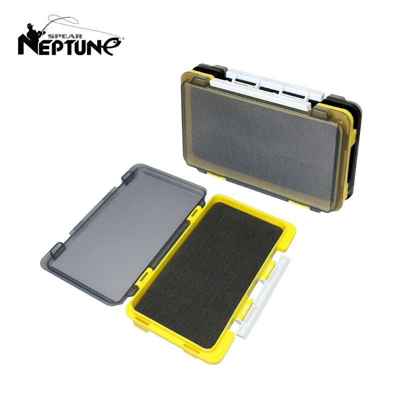 New Plastic Fishing Box Portable Sponge Pad Fly Lures Boxes Jig Head