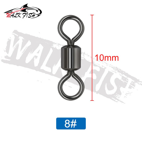 WALK FISH 50PCS/Lot 8-shaped Ring Connector Fishing Gear Strong