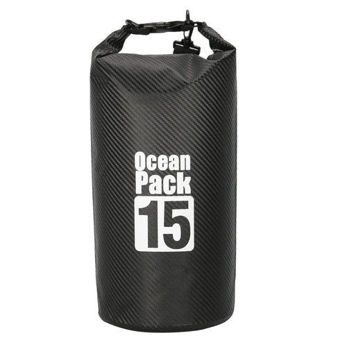 Carbon Fiber Waterproof Swimming Bag Dry Sack 2/3/5/10/15/20/30L