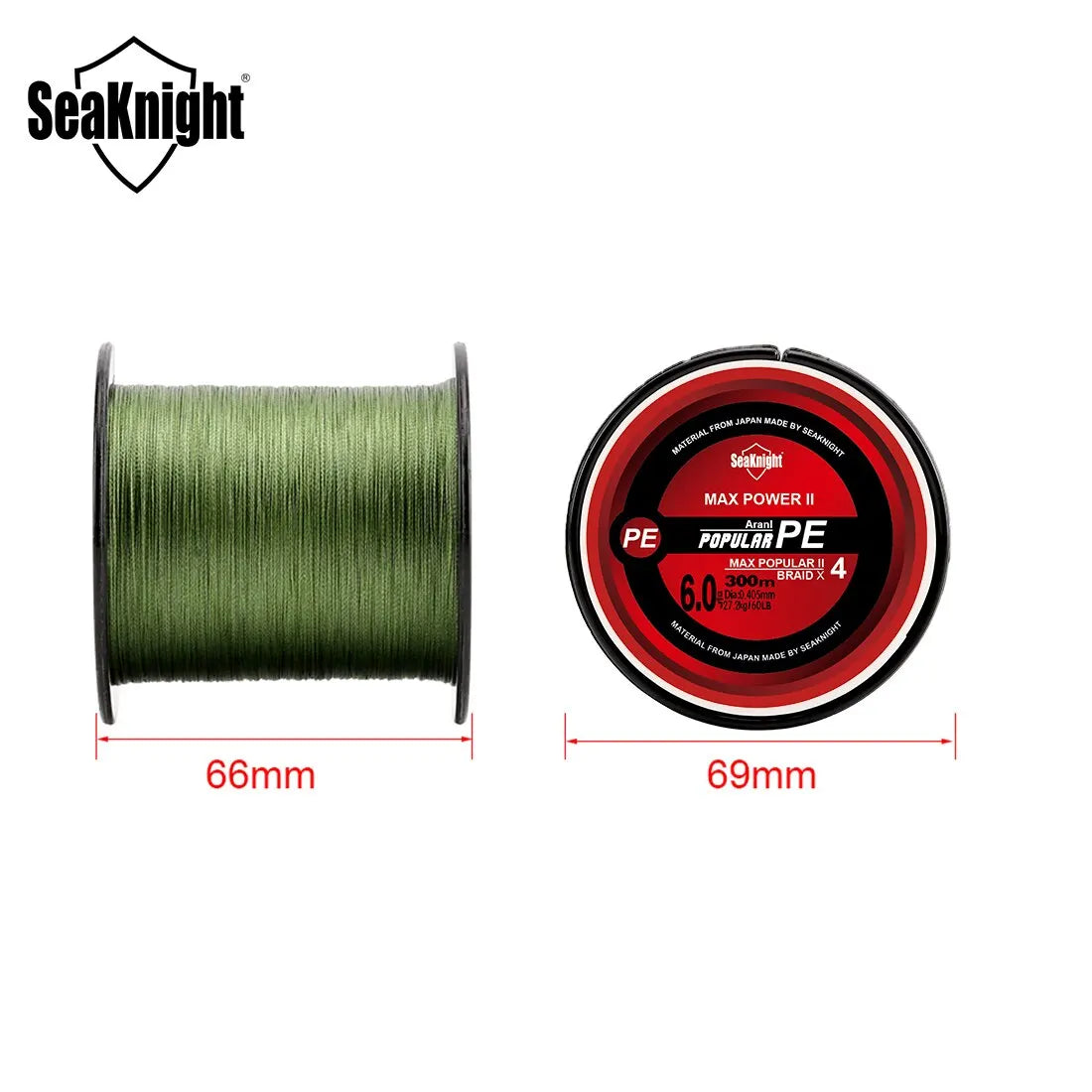SeaKnight TriPoseidon Series 4 Strands Multifilament Fishing Line 300M