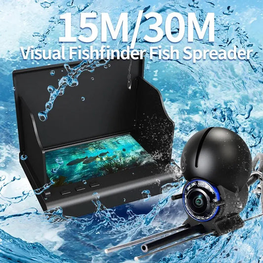 Underwater Fishing Camera 1080P HD 4.3 Inch Handheld LCD Ice Fishing