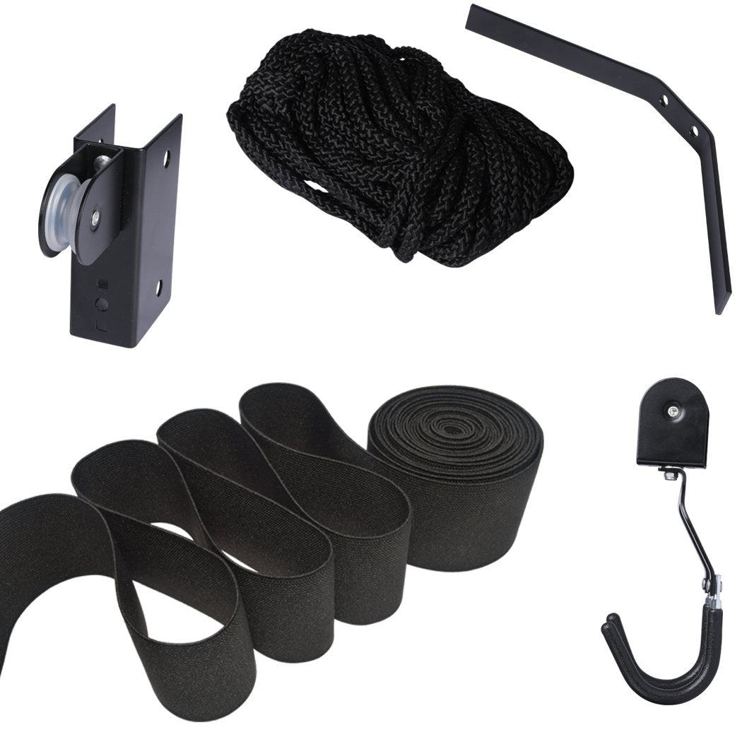 54KG Kayak Hoist  Bike/ Ladder Lift Pulley System Garage Ceiling